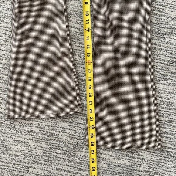New Frame Le Crop Flare Houndstooth Stretch Jeans Size 26 - Picture 11 of 16